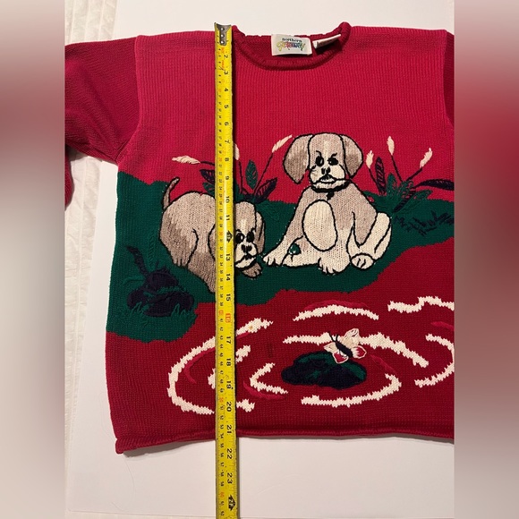 Vintage Northern Getaway puppy sweater - Picture 4 of 10